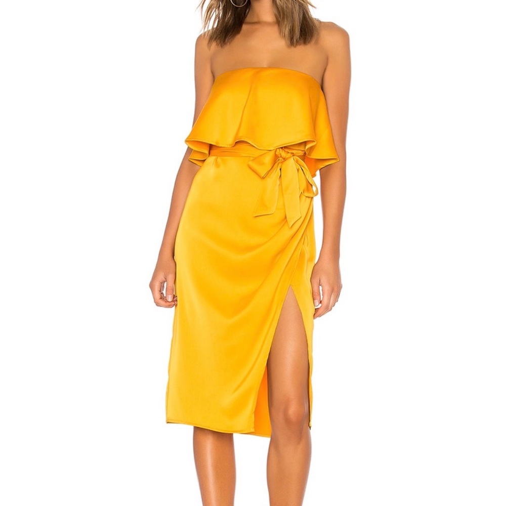 Lovers + Friends Marigold Strapless Dress